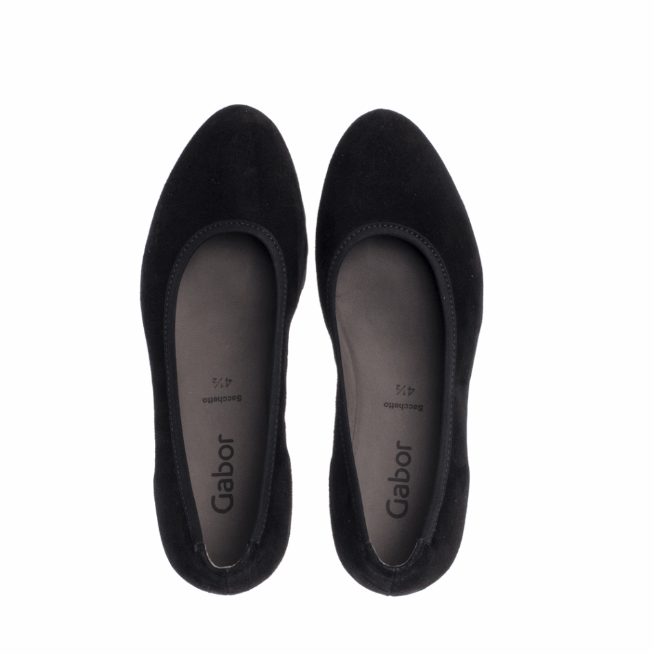 Gabour | Exclusif Escarpin Compensé Sacchetto Noir